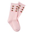 thumbnail image 4 of Lovely Annie Unisex Children 3 Pairs Pack Non-Skid Non-Slip Cotton Crew Socks One Size 3 Girl Color(C), 4 of 4