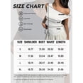 thumbnail image 5 of EMMIOL Women's Off Shoulder Sleeveless Polka Dot Ruched Tank Top - Y2K Casual Going Out Top, 5 of 6