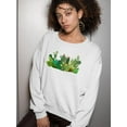 thumbnail image 2 of Cacti Sweatshirt Women -SPIdeals Designs, Female 3X-Large, 2 of 4