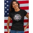 thumbnail image 2 of 4Th Of July Rubber Seal T-Shirt Women -Image by Shutterstock, Female XX-Large, 2 of 4