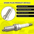 thumbnail image 5 of MOAUTO Set of 4 Ignition Coils Pack UF656 PE2018100 & 4 PCS Iridium Spark Plugs Compatible with 2012-2018 Mazda 3, 2014-2017 Mazda 6, 2016-2018 Mazda CX-3, CX-9, CX-5 2.0L 2.5L L4, 5 of 6