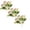 C1_3pc 12.6" Pink, variant on SMKE Faux Flower Spray,Fade-Resistant Outdoor Decor For Porch,Veranda,Patio,Office Artificial Greenery,Artificial Flower Stem,Pink 12.6-Inch Plastic Memorial Bouquet for Cemetery,Hanging Window Box