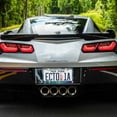 thumbnail image 6 of Wisteria Flower Blurred Painting License Plate Frames - Universal Aluminum License Plate Covers with Screws, 2 Pack Holder Car Accessories for Front and Rear Plates Home Decor, 6 of 6