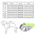 thumbnail image 3 of Heat Breathability Heat Dissipation Dog Cat Vest, Cooling Summer Harness for Pets, Breathable Anti-Heat Chest Strap, Green S, 3 of 6