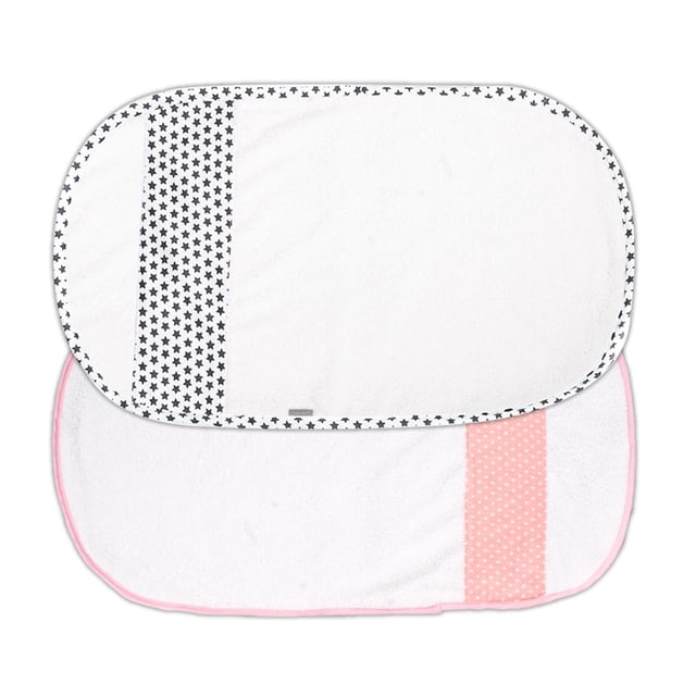 Cambiador Portátil Para Bebé Impermeable Y Toalla Masho rosa Unitalla Masho ESTRELLA Y RAYAS
