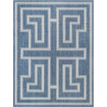 Surya Global Long Beach Polypropylene 2'7" x 7'3" Runner Rug LBH2345-2773
