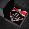 thumbnail image 3 of 1pc Top Quality 1813-1939 Iron Cross Badge With Diamond Oak Leaf With Certificate And Box Military Medal Souvenir Gifts, 3 of 5