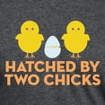 thumbnail image 3 of CafePress - Hatched By Two Chicks Men's Deluxe T Shirt - Mens Tri-blend T-Shirt, 3 of 4
