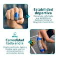 thumbnail image 4 of Férula Deportiva Ajustable para Dedos | Soporte Anatómico para Entrenamiento, Básquet y Voleibol | Material Resistente y Transpirable | Estabilizador, 4 of 11