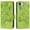 B-1, variant on Case Compatible for iPhone SE4,PU Leather Phone Case Kickstand Blocking Flip Case Card Slots Wrist Strap Relief Engraved Pattern Magnetic Closure Folio Case-A02