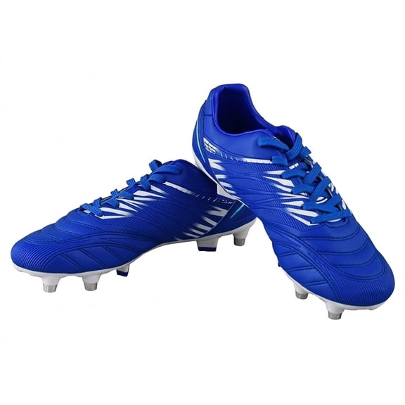 Vizari Men's Valencia SG Soft Ground Soccer Shoes/Cleats for Soft or Wet Playing Surfaces and Fields (Royal Blue, 8)