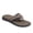 Grey/Navy, variant on Mens Cliff Casual Nubuck Thong Flip Flop Sandal