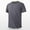 99#Gray, variant on Men's Summer Solid Color Casual Loose Short Sleeved Round Neck T-shirt