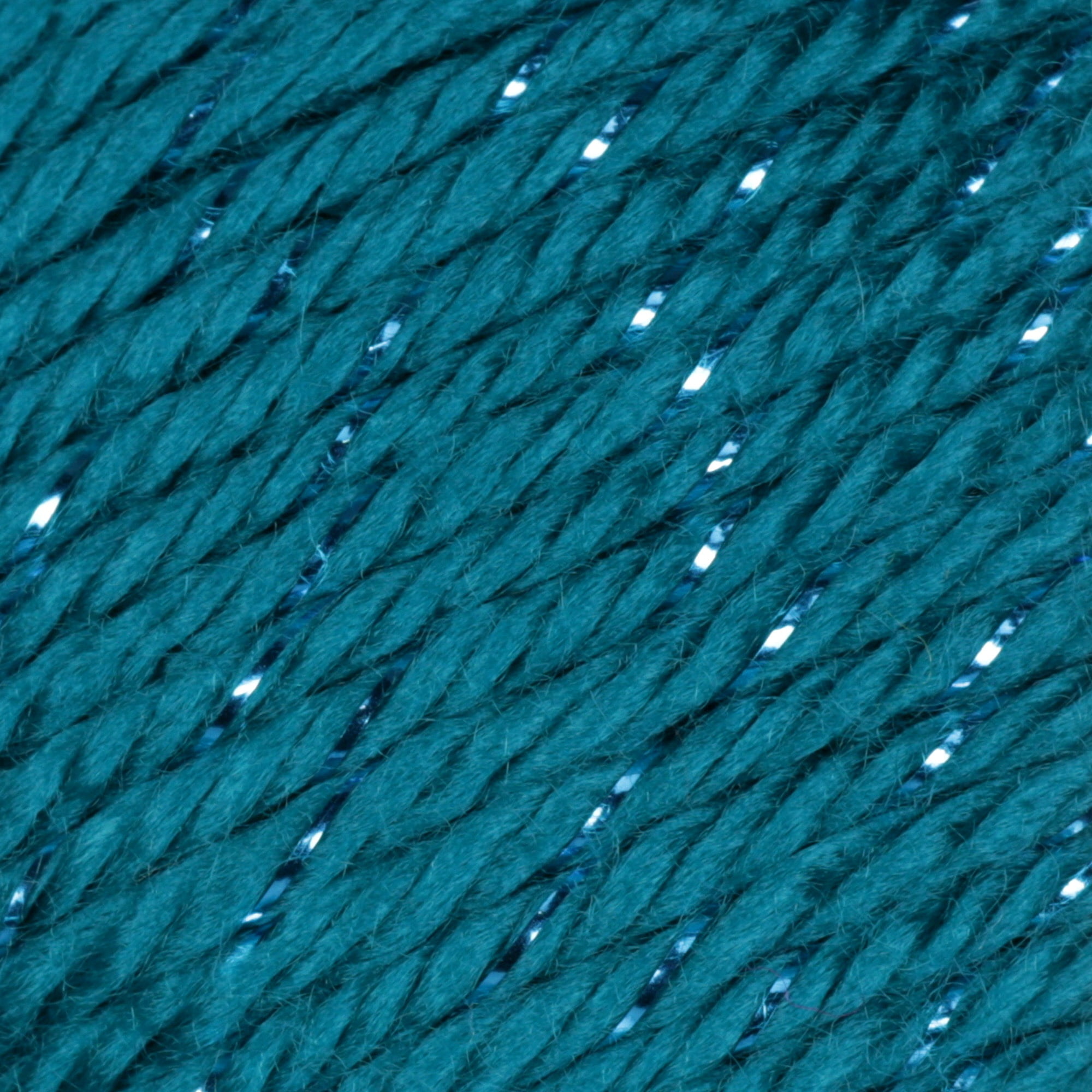 I Love This Yarn! Metallic Yarn 760 Coral Sparkle 5 oz. acrylic blend yarn