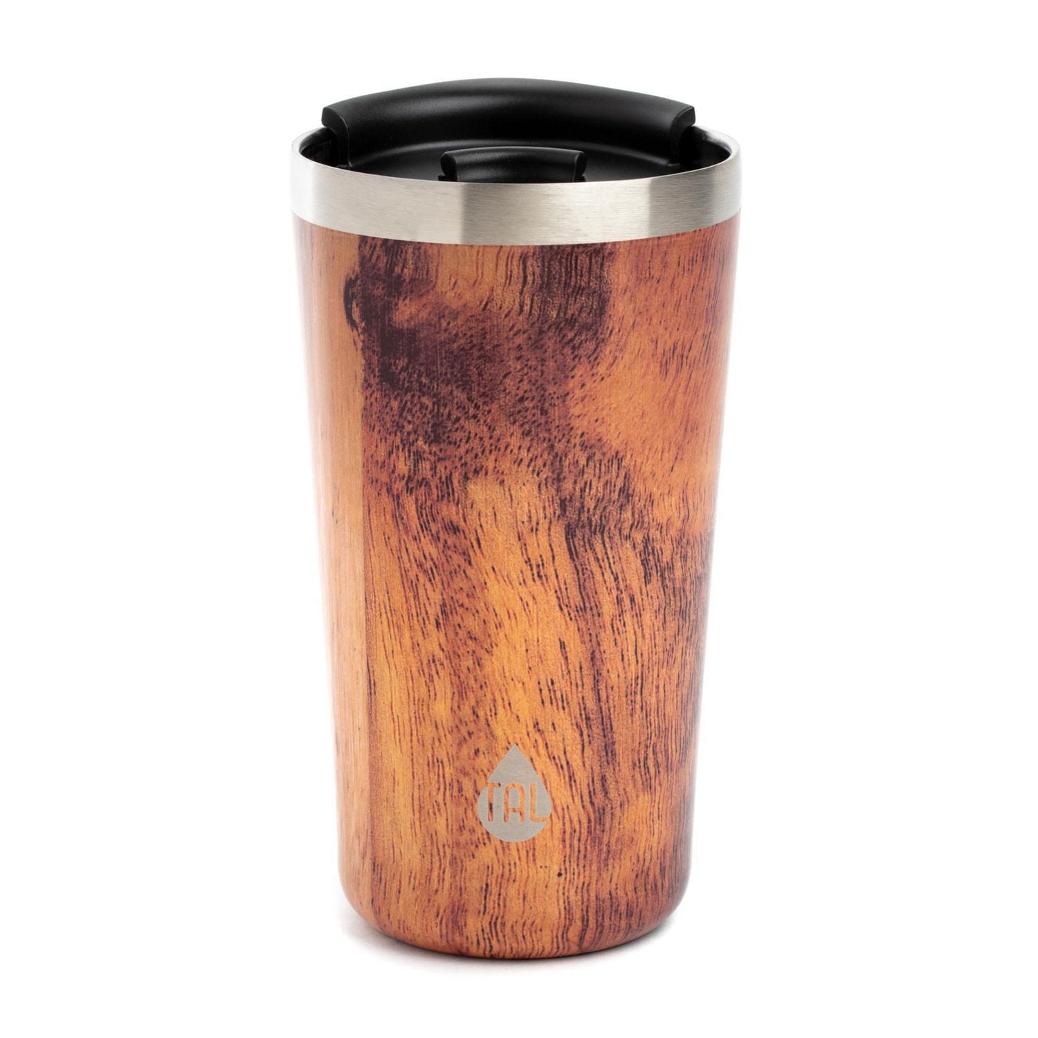 TAL Stainless Steel Ranger Pint 16 fl oz, Wood