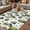White Light Green Dark Green, variant on Modern Cactus Outdoor Rug for Patio/Deck/Porch, Non-Slip Large Area Rug 3 x 5 Ft, Spring Watercolor Country Green Plant Indoor Outdoor Rugs Washable Area Rugs, Reversible Camping Rug Carpet Runner