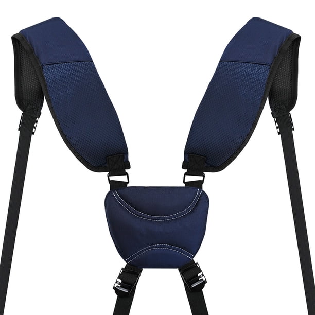 Greeniant Correa para bolso de hombro de Golf, portátil, ajustable, reemplazo de correas antiarañazos, resistente al agua, acolchada, para Golf Azul