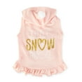 thumbnail image 4 of Vibrant Life, Dog and Cat Clothes, Little Snow Angel Pet Hoodie, Pink, S, 4 of 7