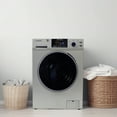 thumbnail image 4 of Equator Silver All-in-One Washer Dryer VENTED-DRY 30% FASTER than Condense 15lb 110V with Pet Cycle,Dual Fans and Adjustable Legs, 4 of 19