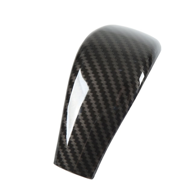 Gear Shift Head Trim,Carbon Fiber Style Gear Gear Shift Knob Sticker Shifter Knob Frame Cover Exceptional Reliability