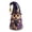 A004- D, variant on Figurine Decor Whimsical Celestial Owl Statue Purple and Gold Floral Accent Piece for Bedroom Desk and Home Display