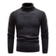 thumbnail image 4 of pstuiky camisas de manga larga para hombre, Suéter grueso de cuello alto para hombre con mangas largas y base cálida de punto. tops de invierno para hombre l, 4 of 6