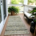 thumbnail image 6 of Addison Rugs Chantille Indoor/Outdoor Transitional Diamonds Pewter Washable Runner Rug, 2'3" x 7'6", 6 of 6
