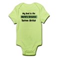 thumbnail image 1 of CafePress - Worlds Greatest Tattoo Artist Infant Bodysuit - Baby Light Bodysuit, 1 of 1
