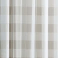 thumbnail image 2 of Truly Soft Everyday Buffalo Plaid 100% Microfiber Polyester  2 Piece 50 x 84 Panel Pair in Khaki, All Season, Adult Size, OEKO-TEX Certified, 2 of 4