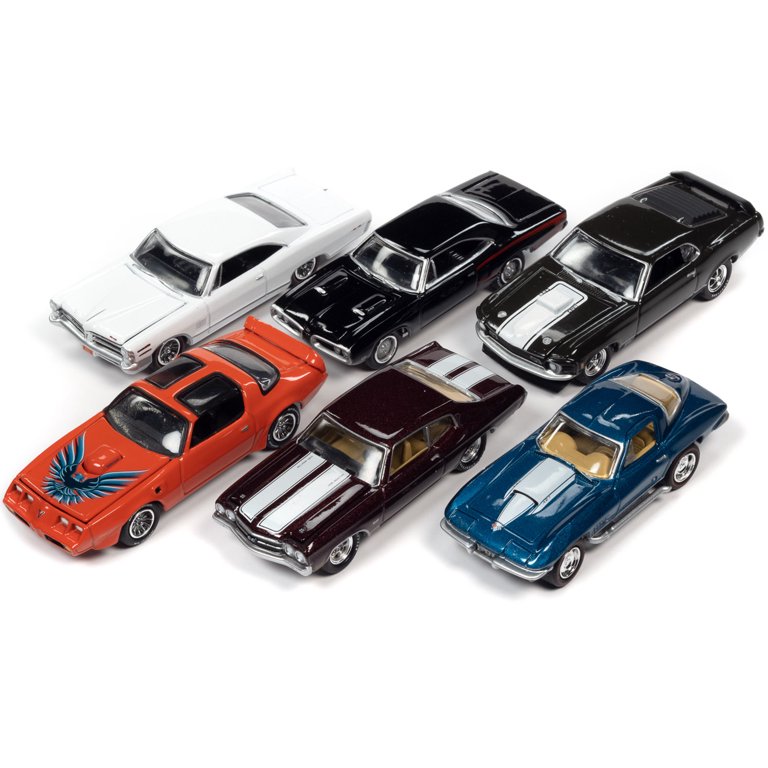 Muscle Cars USA 2022 Set A of 6 pieces Release 1 1/64 Diecast