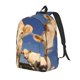 thumbnail image 1 of Disketp Cows Cattles Mochila de Lona Estampada, Mochila Escolar de Viaje Ligera para Estudiantes y Portátil-Medium, 1 of 5