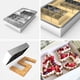 thumbnail image 3 of Moldes para hornear de aluminio/lata para pasteles, ajustable, antiadherente, para letras mayúsculas, números del alfabeto, juego de moldes para hornear DIY, cortadores de galletas, bodas,, 3 of 7