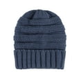thumbnail image 4 of Men/Women's Chunky Soft Knitted Warm Winter Beanie Hat, 4 of 5