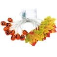 thumbnail image 2 of Halloween Maple Leaf Light String LED Lighted Thanksgiving Pumpkin Garland for Home Halloween Decoration Type 9, 2 of 8