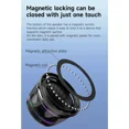 thumbnail image 5 of Multifunctional Magnetic Bluetooth Speaker with RGB Light,Wireless Waterproof Magnetic Speaker for Phones,Tablets,Laptops and Switch,6-7H Playtime, 5 of 7