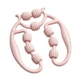 thumbnail image 4 of Rodillo muscular jinwen 9 ruedas ador de piernas y brazos pierna Circular multifuncional Rosa, 4 of 8