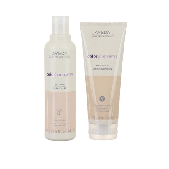 Aveda Color Conserve Shampoo 8.5 oz and Conditioner 6.7 oz