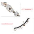 thumbnail image 4 of Unique Bargains Rhinestones Headband Clear Faux Crystal Hair Bands Sparkle Beaded Head Bands for Women and Girls, 4 of 7