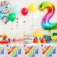 thumbnail image 4 of 28" Multicolor Confetti Happy Birthday to You Balloon, by Way To Celebrate, 4 of 5