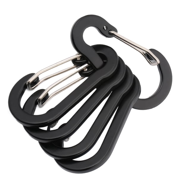 Toystoory Llavero con botón de escalada multifuncional 5x, fácil y liviano 2. Ligero y confiable Ropa Deportiva, Zapatos negro