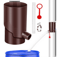 thumbnail image 4 of Rainwater Collection Kit UV Weatherproof Rain Diverter Kit Portable Rain Barrels to Collect Rainwater B, 4 of 10