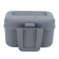thumbnail image 2 of Live Bait Box, Plastic Bait Bucket with Tweezer, Portable Worm Storage Container with Perforated Cover Array Design for Fishing Enthusiasts, 2 of 7