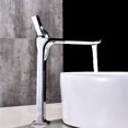 thumbnail image 4 of Basin Mixer Tap Tall Chrome Plated Brass Single Hole Hot and Cold Water Filter Bubbler Bathroom Sink Taps Easy To Install and Use, 4 of 5