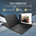 thumbnail image 4 of HP Stream 14" HD BrightView Laptop, Intel Celeron N4120, 16GB RAM, 256GB Storage (128GB Emmc+ 128GB USB Card), Intel UHD Graphics, 720p Webcam, Wi-Fi, 1 Year Office 365, Win 11 S, Black, 4 of 6