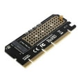 thumbnail image 3 of M.2 NVMe SSD NGFF TO PCIE 3.0 X16 Adapter with LED M Key Interface Card Suppor PCI Express 3.0 X4 2230-2280, 3 of 4