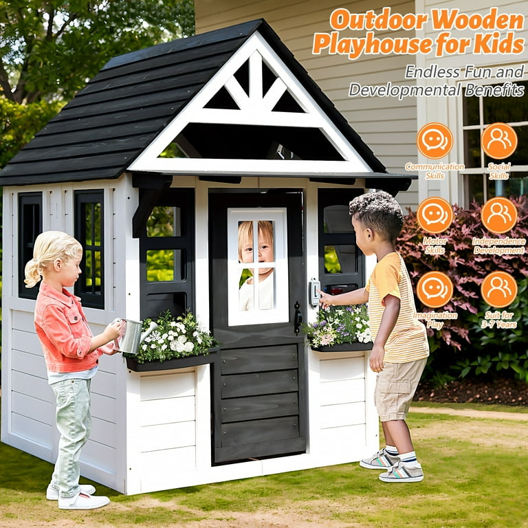 Kmart wooden playhouse new arrivals