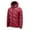 06Wine, variant on guisaled Men's Puffer Jackets Warm Waterproof Fashion Solid Color Lightweight Down Coats Hooded Zipper Windproof Winter Jacket