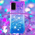 thumbnail image 4 of Funda para Samsung Galaxy S20 5G Brillantina Líquida Divertida Reluciente y con Cristales en Movimiento Cuerpo Cruzado con Cordón Ajustable, 4 of 5