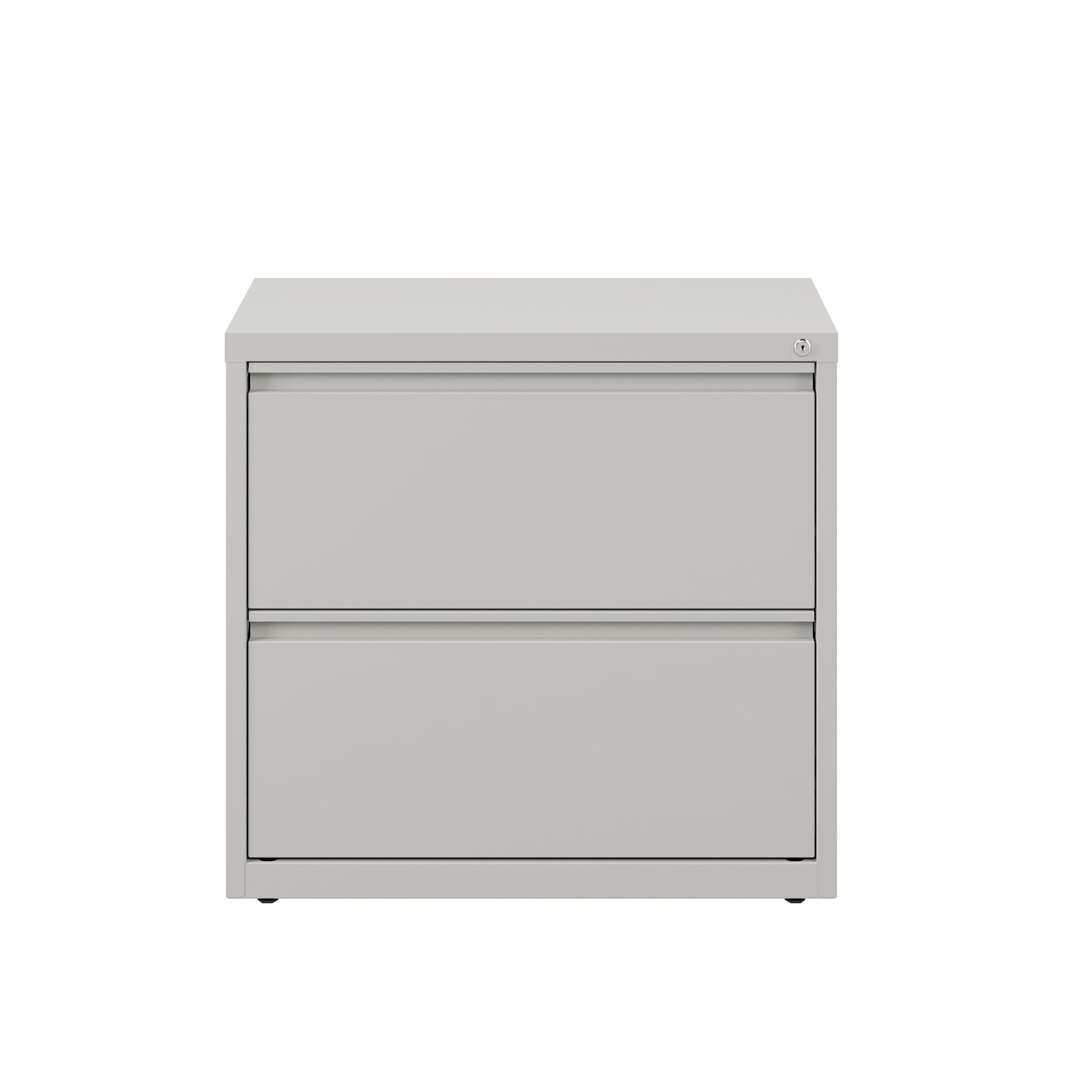 Hirsh 30 inch Wide 2 Drawer Metal Lateral File Cabinet for Home and Office, Holds Letter, Legal and A4 Hanging Folders, Gray