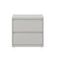 thumbnail image 3 of Hirsh 30 inch Wide 2 Drawer Metal Lateral File Cabinet for Home and Office, Holds Letter, Legal and A4 Hanging Folders, Gray, 3 of 7